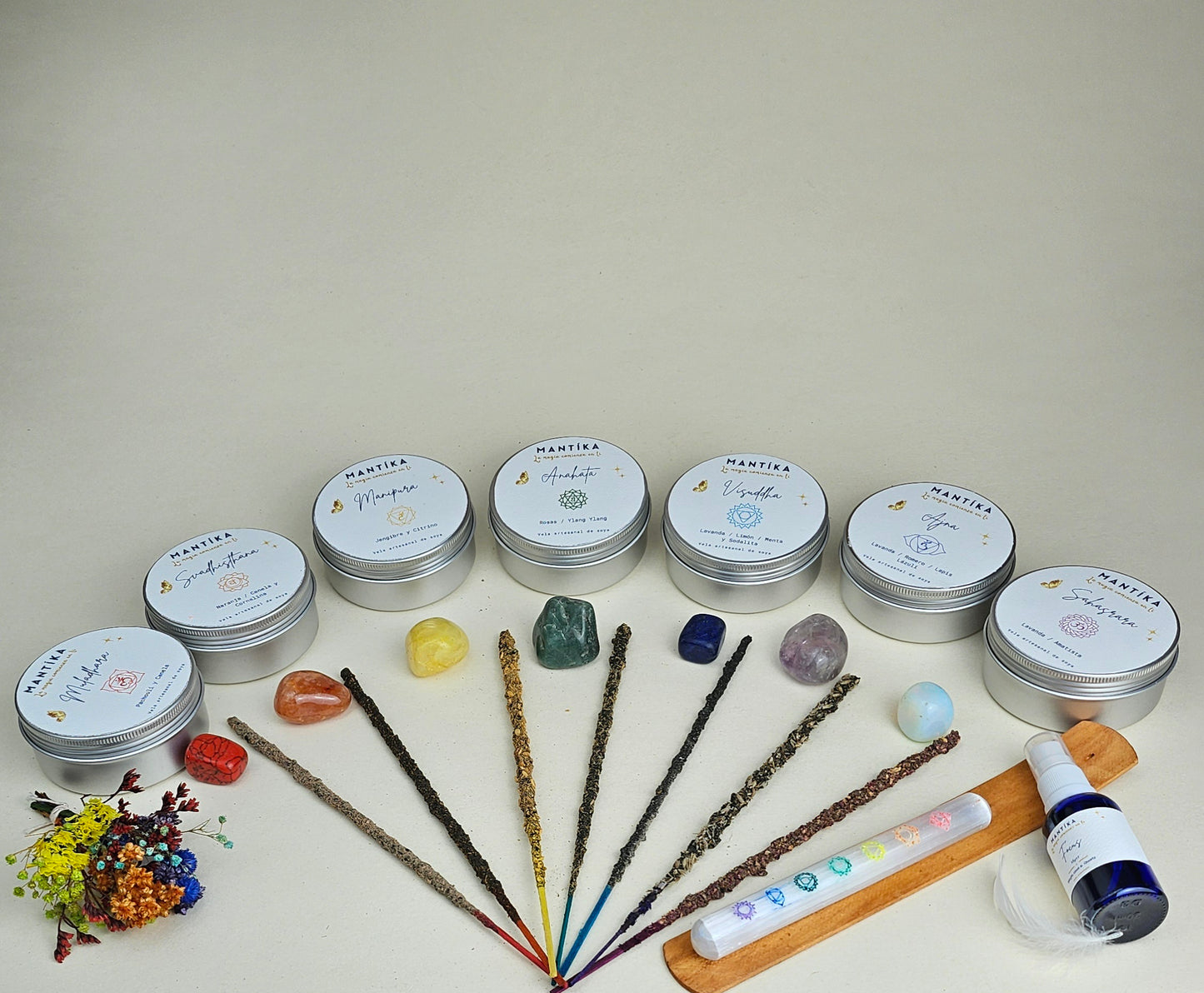 Kit Para Trabajar Tus Chakras 1 Por 1