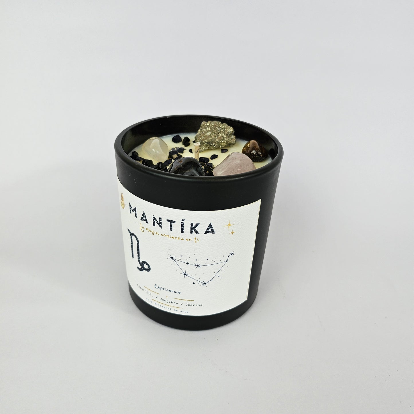 Capricornio - Vela artesanal de Soya 427 ml