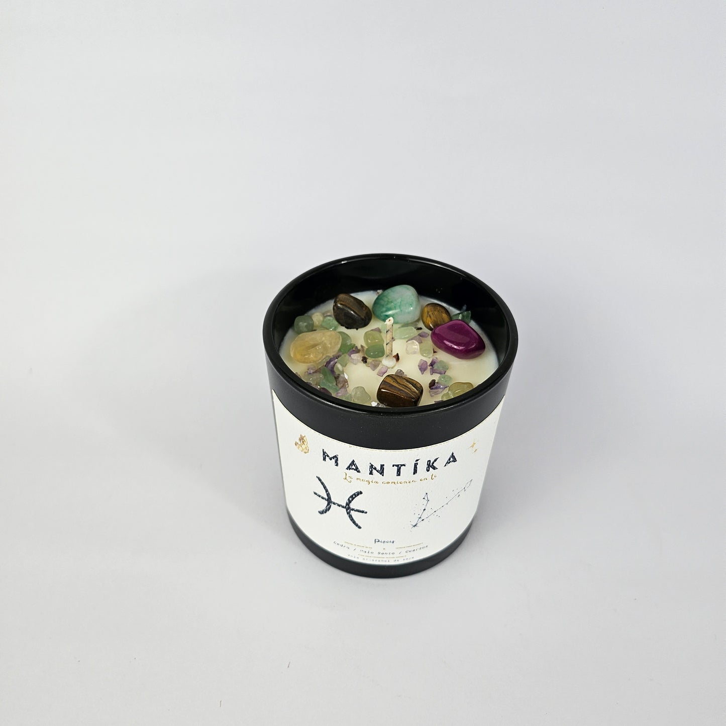 Piscis - Vela artesanal de Soya 427 ml