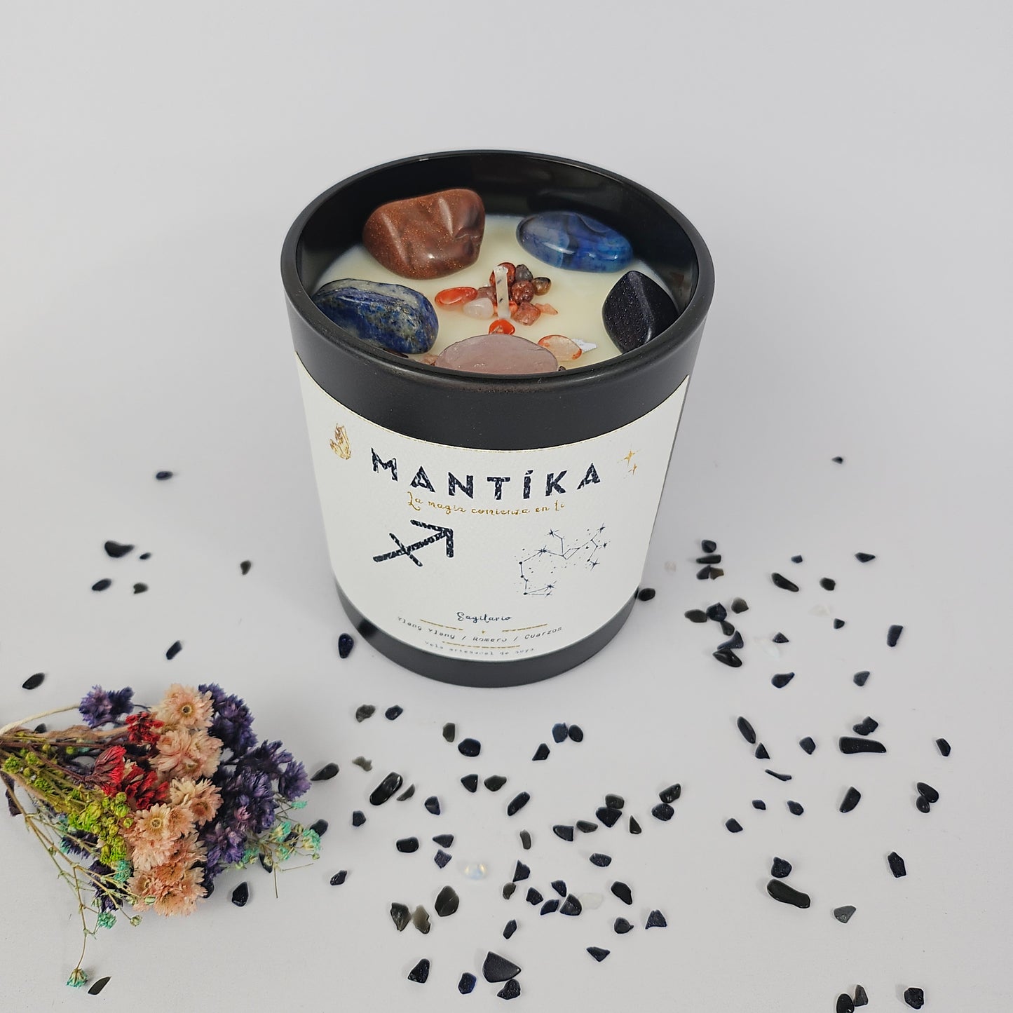 Sagitario - Vela artesanal de Soya 427 ml