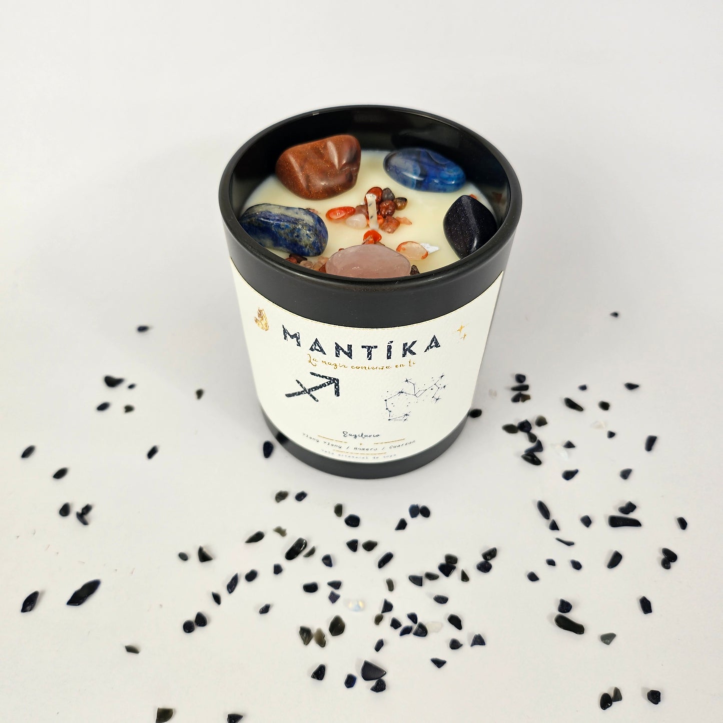 Sagitario - Vela artesanal de Soya 427 ml