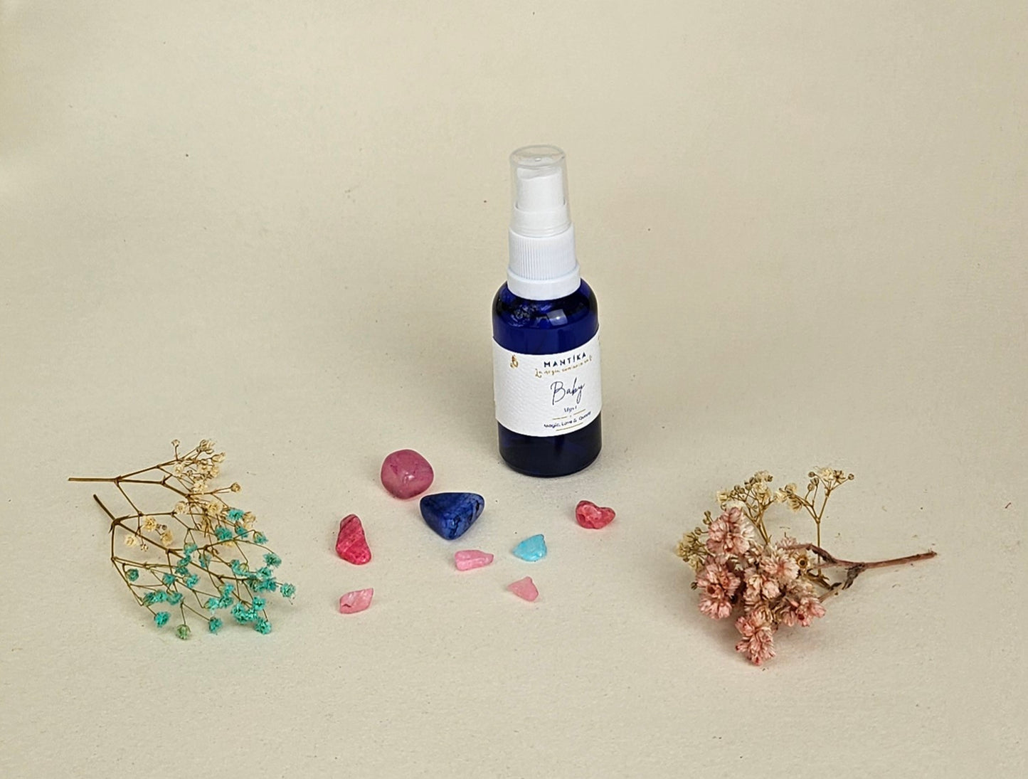 Baby, Vela artesanal de soya de 427 ml + Myst 30ml