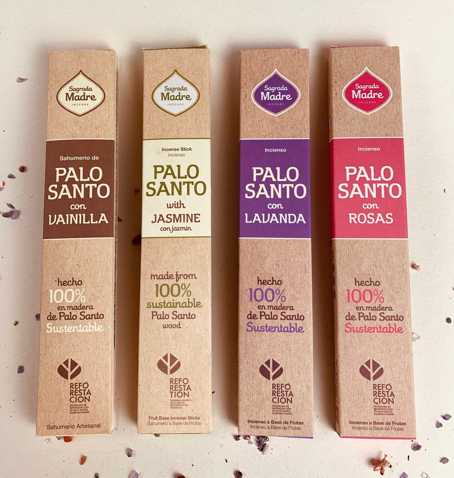 Inciensos Artesanales Colección: Palo Santo Sustentable