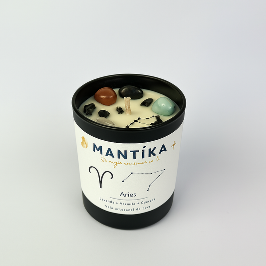 Aries - Vela artesanal de Soya  427 ml