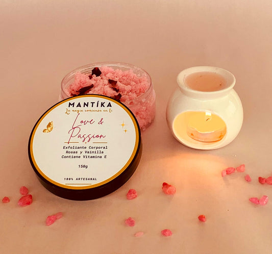 Mini Difusor + Wax Melts + Exfoliante de Rosas y Myst de Regalo