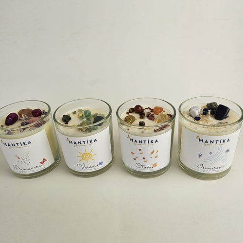 Set de Velas "Las 4 estaciones"