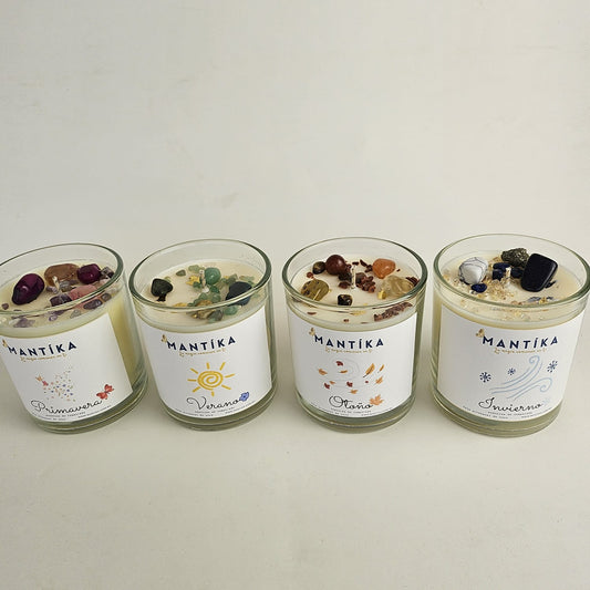 Set de Velas "Las 4 estaciones"