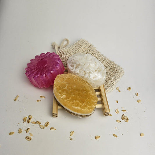 Set de jabones, "Aromas que enamoran"