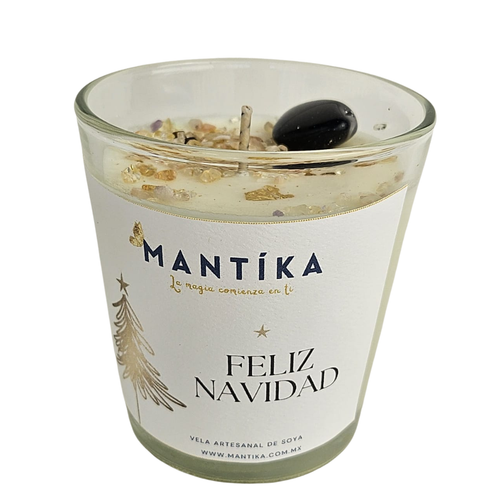 Vela aromática Feliz Navidad. 350 ml