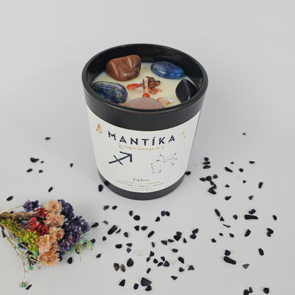 Sagitario - Vela artesanal de Soya 427 ml